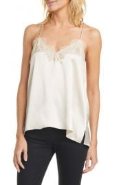 CAMI NYC The Racer Camo Print Silk Camisole   Nordstrom at Nordstrom